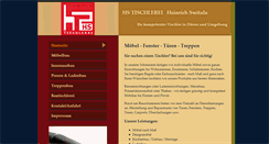 Desktop Screenshot of hstischlerei.de